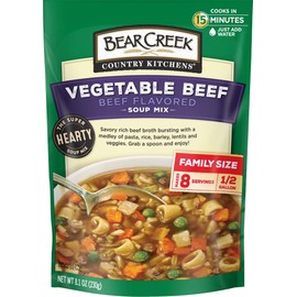 Bear Creek Soup Mix, Vegetable Beef, 8.1 Ounce