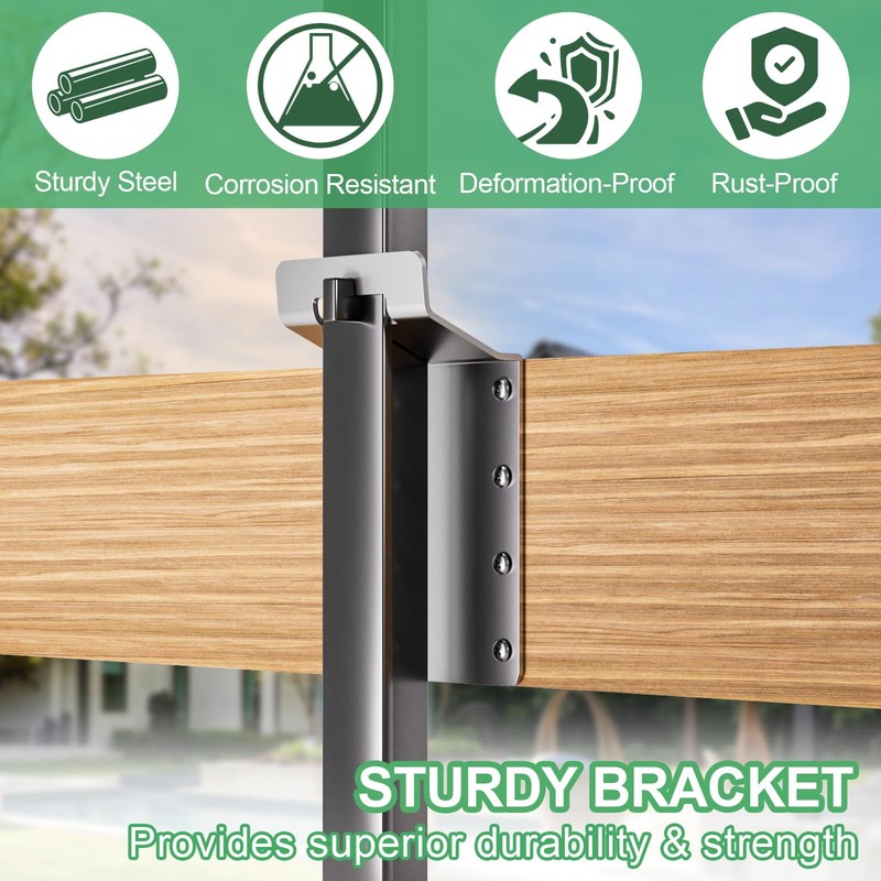 T-Post Mounting Bracket, Stainless Steel T Post Target Hanger Mount