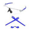Eye Opening Stuff Replacement White Temples Arms For Oakley Radar