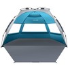 OutdoorMaster Beach Tent Sun Shelter for 3-4 Person, Pop Up