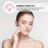 Healvian 12pcs Makeup Accessories Reusable Makeup Remover Pads Bamboo Fiber
