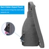 Waterfly Small Crossbody Sling Backpack Anti Theft Backpack for Traveling