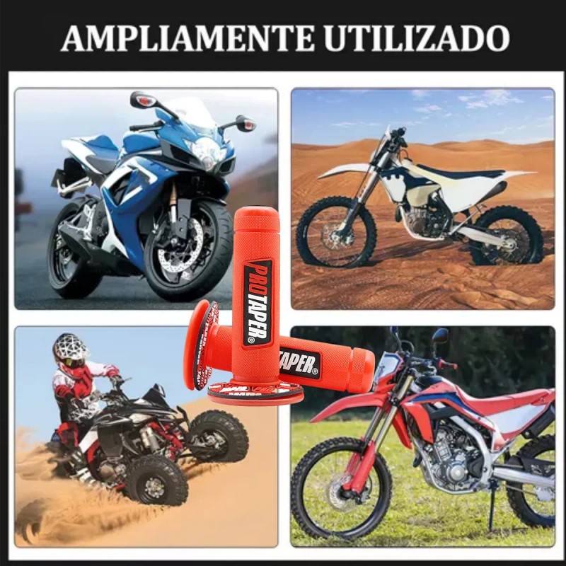 Moto Goma Bike Puños Accesorios Manubrio Excelente