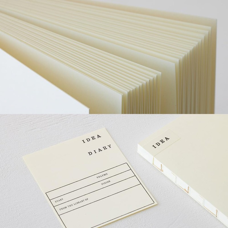 Midori Notebook MD Notebook A5 Thick Blank 15350006