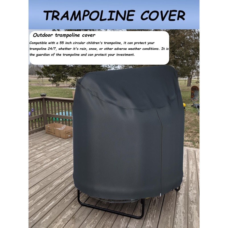 XCZ trampoline cover, outdoor jumping bed cover, suitable for 55