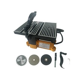 Fullhold Mini Table Saw 60w Hobby Miter Saw For Crafts Model Making To Cut Copper, Aluminum,Stone, Wood, Glass And Plastic