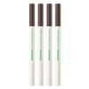 Innisfree Flat Eyebrow Auto Pencil 0.3g, No. 6 Dawn Urban Brown, 4 pcs / 이니스프리 납작 아이브로우 오토펜슬 0.3g, 6호동트기전어반브라운, 4개