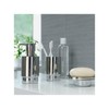 Spirella Soap Dispenser, Metal, Silver, 7cm x 6.5cm x 17.5cm
