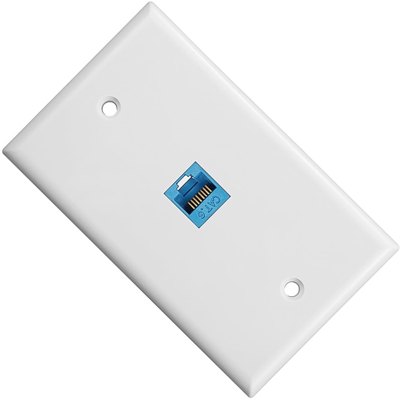 tunghey HDMI Wall Plate 4 Port, HDMI Wall Plate Female-Female