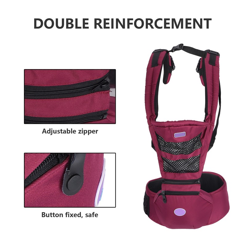Professional MultiFunctional Ergonomic Mesh Breathable Baby Infant Carrier with Hip