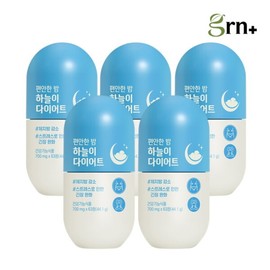GRN Stress Out, Tension Relief, Relaxing Night Sky Diet 5EA / 지알앤 GRN 스트레스 OUT 긴장 해소 편안한 밤 하늘이 다이어트 5EA