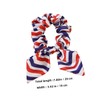 Ipetboom Independence Day Hair Scrunchies Striped Hair Ring Ponytail Holders