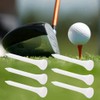 VBESTLIFE Wooden Golf Tees 54 mm for Training with Step