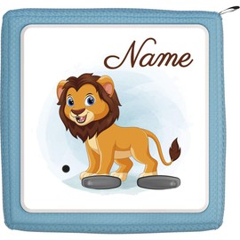Coverlounge® Protective film suitable for the Toniebox with name, lion child with mane