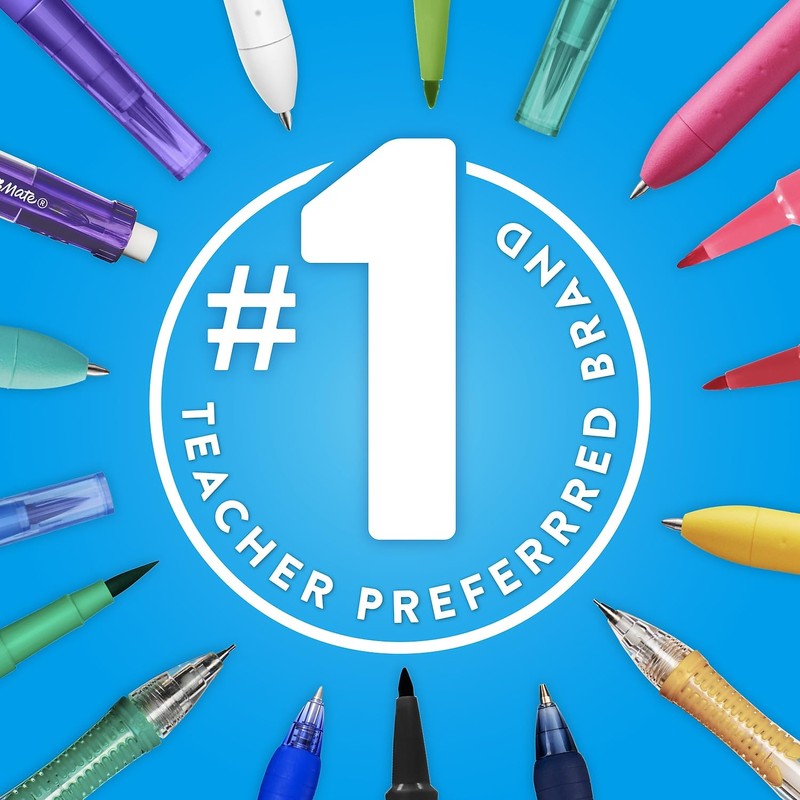 Paper Mate® Flair® Porous-Point Pens, Medium Point, 1.0 mm, Assorted