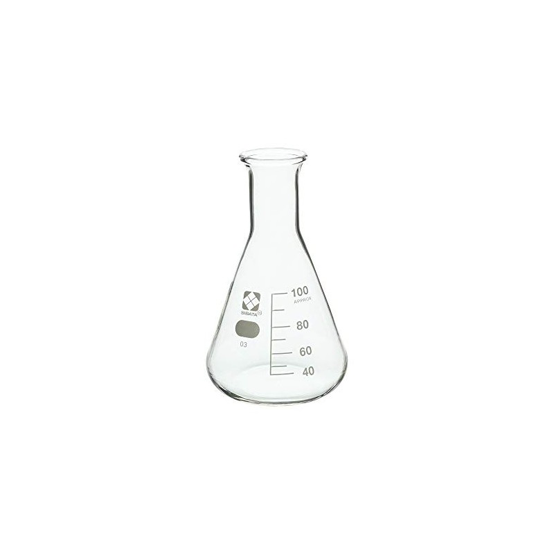 Shibata Science Triangular Flask, 3.4 fl oz (100 ml) 010530-100A,