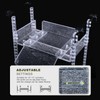 SIKGFPN Adjustable Turtle Basking Platform, 16-19 Inch Wide, Slip-Resistant Ramp,