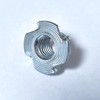 T-Nuts with Jaws M10 Anti-Corrosion High Hardness Four Prong Nuts