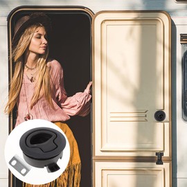 Didiseaon Pull Lock for Motorhome: Locking Heavy Duty Flush Pull Lock Marine Latches and Locks Marine Locking Flush Locks for Camping Boat Caravan