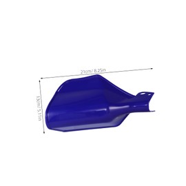 Gatuida 2pcs Motorcycle Windshield Motorcycle Hand Guards Motorcycle Handlebar Rain Protecter Motorcycle Accessories Motorbike Dustproof Cover Motorcycle Handguards Abs Plastic Blue