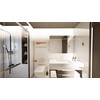 Zen Soul Robe & Towel Hook, Colour: Rose Gold, Glossy,