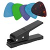 Guitar Pick Maker Black Portable Guitar Pick Punch Cutter with