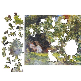 FoxSmartBox Wooden Jigsaw Puzzle for Adults by FoxSmartBox - 215 Pieces - Roses