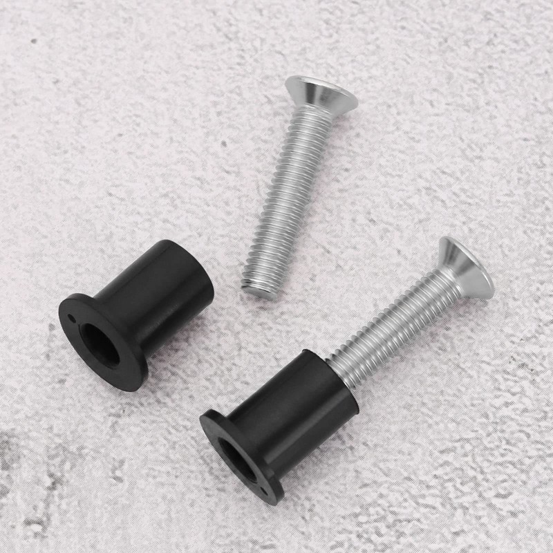 YINETTECH 12 Pcs M5 Fountain Nuts Set Stainless Steel Hex
