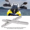 Windscreen Adjusters Bracket Kit Aluminum Reduce Noise Replacement for Suzuki