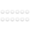 FUZVOL 12 PCS White Radiator Pipe Covers - Small Caps