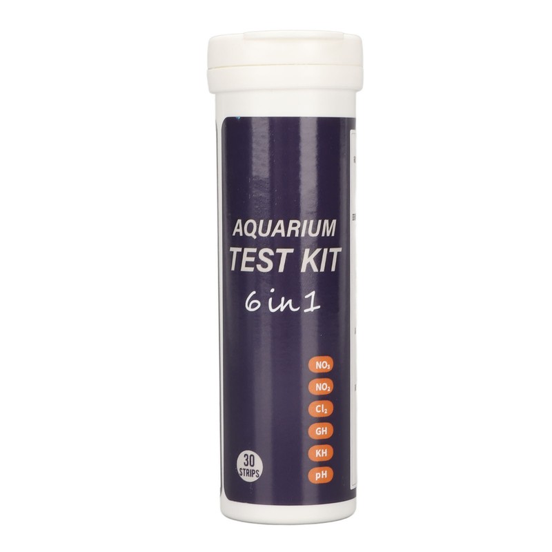 30pcs Aquarium Test Strips Professional 6 in 1 Fish Tank