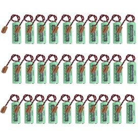 Unbranded 30 Pack CR17450SE-R 3V 2500mAh PLC Battery for FANUC A98L-0031-0012 CNC System