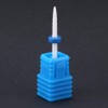 5 Type Pedicure Nail Drill Bit,Ceramic Nail Polishing Bits Cylinder