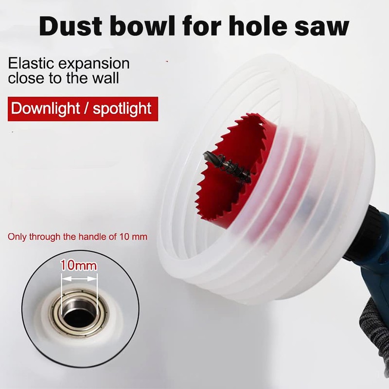6 1/8 inch & 4 1/8 inch Hole Saw Set