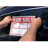 WRF912 - For Sale Sign Window Sticker for Business &