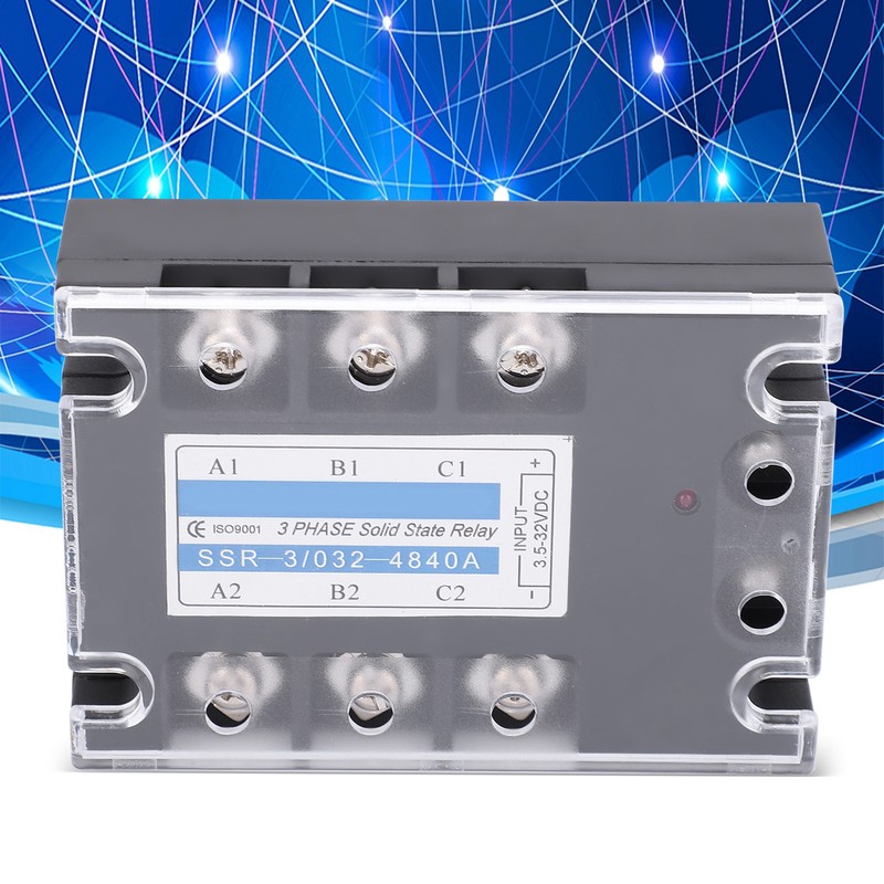 3 Phase Solid State Relay SSR-3 D4840 40A DCAC 480V