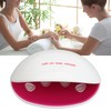 LED Nail Gel Polish Dryer Shell Shaped 12pcs Light Chips