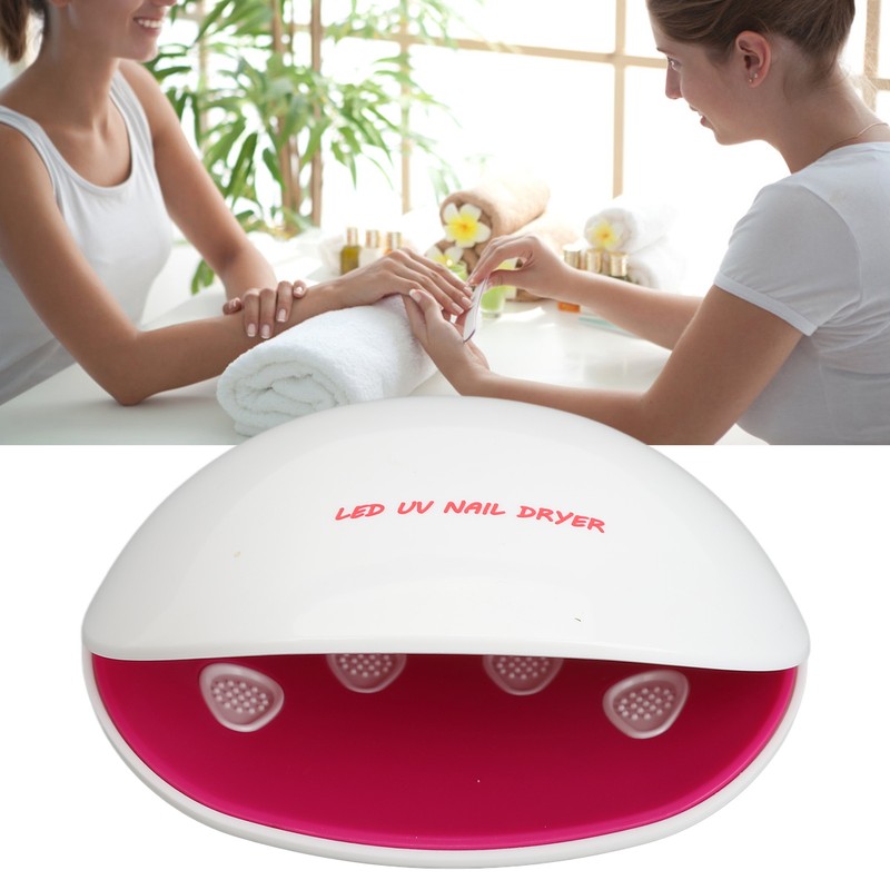 LED Nail Gel Polish Dryer Shell Shaped 12pcs Light Chips