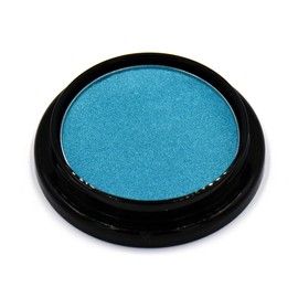 Pure Ziva Peacock Neon Jewel Tone Blue Turquoise Teal Shimmer Pressed Powder Single Vegan Eyeshadow; Talc, Paraben & Cruelty Free