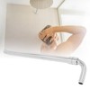 Stretchable Shower Arm with Flange NPT Stainless Steel Electroplated Wall