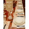 Stapava 48 Pcs Black Silverware Set with Steak Knives, Gorgeous
