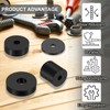 PATIKIL Multi Purpose Rubber Spacer, 8 Pcs 18mm ID x
