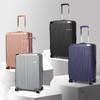 MKF Collection Polycarbonate Large Luggage Travel bags, TSA-approved lock Lightweight