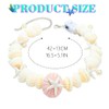 JEAIRTS Light Up Shell Headband Glow Starfish Mermaid Hair Accessories