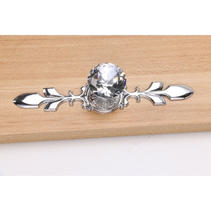 Sumnacon Drawer Dresser Knobs Pull Handles - Crystal Glass Diamond