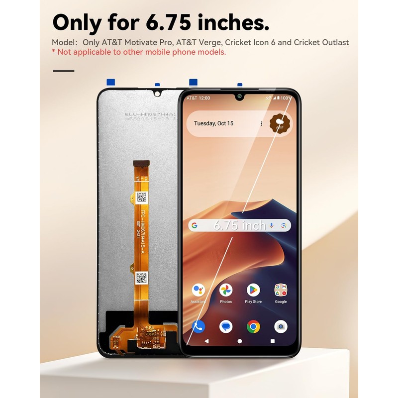 (Fit for 4 Models) for Cricket Outlast 5G (Sn509c) and