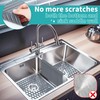 Dunkive 3 Pack Sink Mat and Sink Saddle Set, Sink