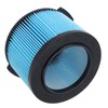 Replacement Vacuum Filter Silicone High Efficiency Particulate Air Filter for