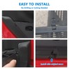 JL Metal Front Door Storage Pocket Box Door Net Pocket