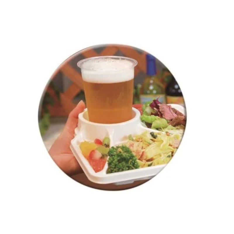 ArtNap Environmental 4 Plates with Cup Holders